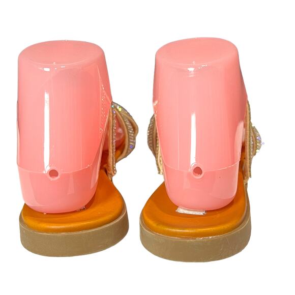 STEVE MADDEN ‘Melzy’ 3 Strap Rhinestone Sandals 7.5M Formal Bling NightOut - Picture 5 of 12